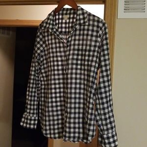 Gingham Jcrew Factory Button Down